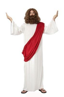 Jesus Adult Fancy Dress Long Toga Costume