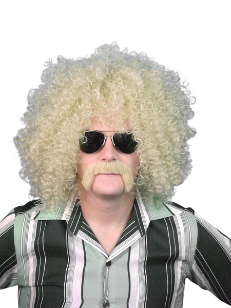 Costume wig - 70s & 80s Blonde Afro Wig