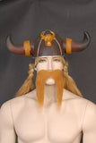 Brown Fake Viking Costume Moustache