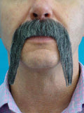 Fake Mexican Grey Moustache 