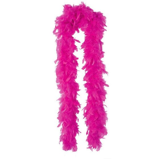 Feather Boa Hot Pink