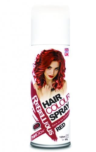 red hair spray