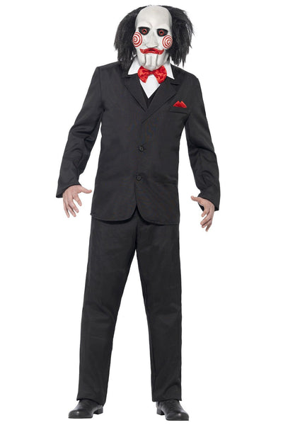 Saw Jigsaw Puppet Adult Halloween Costume Mens Licensed Fancy Dress
