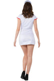 Sexy Nurse Costume for Women back