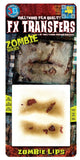 Special Effects Zombie Lips 3D FX Transfers