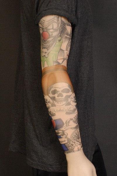 Tattoos - Tattoo Sleeve Clown