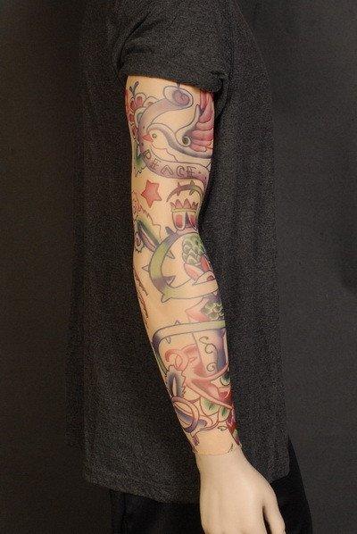 Tattoos - Tattoo Sleeve Peace