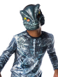 Velociraptor Blue Jurassic World Dominion Deluxe Child Costume mask
