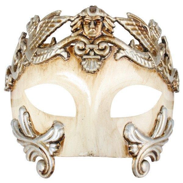 Venetian Masks - Mask Antonio Platinum