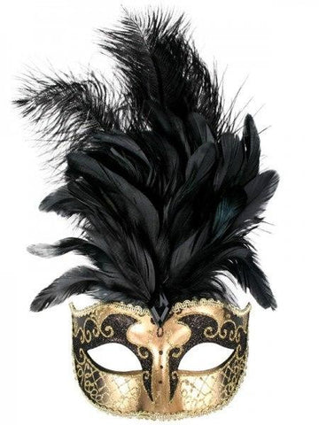 Feather Masquerade Masks