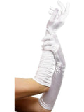  Elbow Length White Ivory Evening Satin Wedding Party Opera Bridal Gloves
