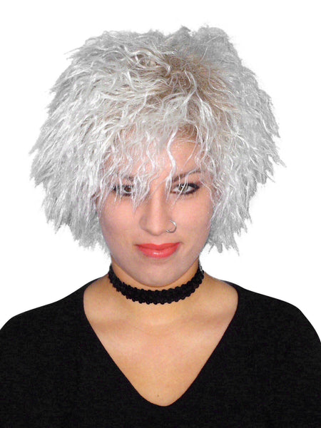 1980's Womens Blondie Rocker Costume Wig