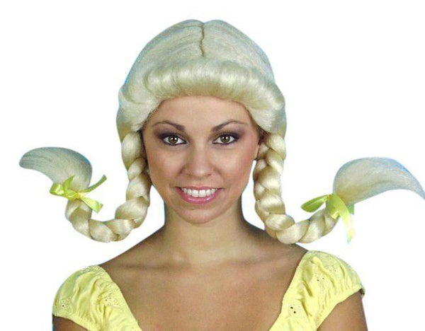 Blonde Heidi Oktoberferst Costume Wig