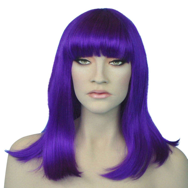 Electric Purple Cleopatra Costume Wig