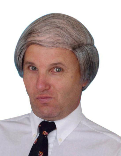 Comb Over Wig Grey Old Man