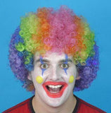 Wigs - Wig Afro Clown Rainbow