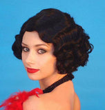 Short Black 20's Flapper Gatsby Wig Charleston Costume Fancy Dress Party Hair