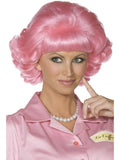 Pink Grease Frenchy Costume Wig