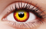 Contact Lenses Wildfire red and orange